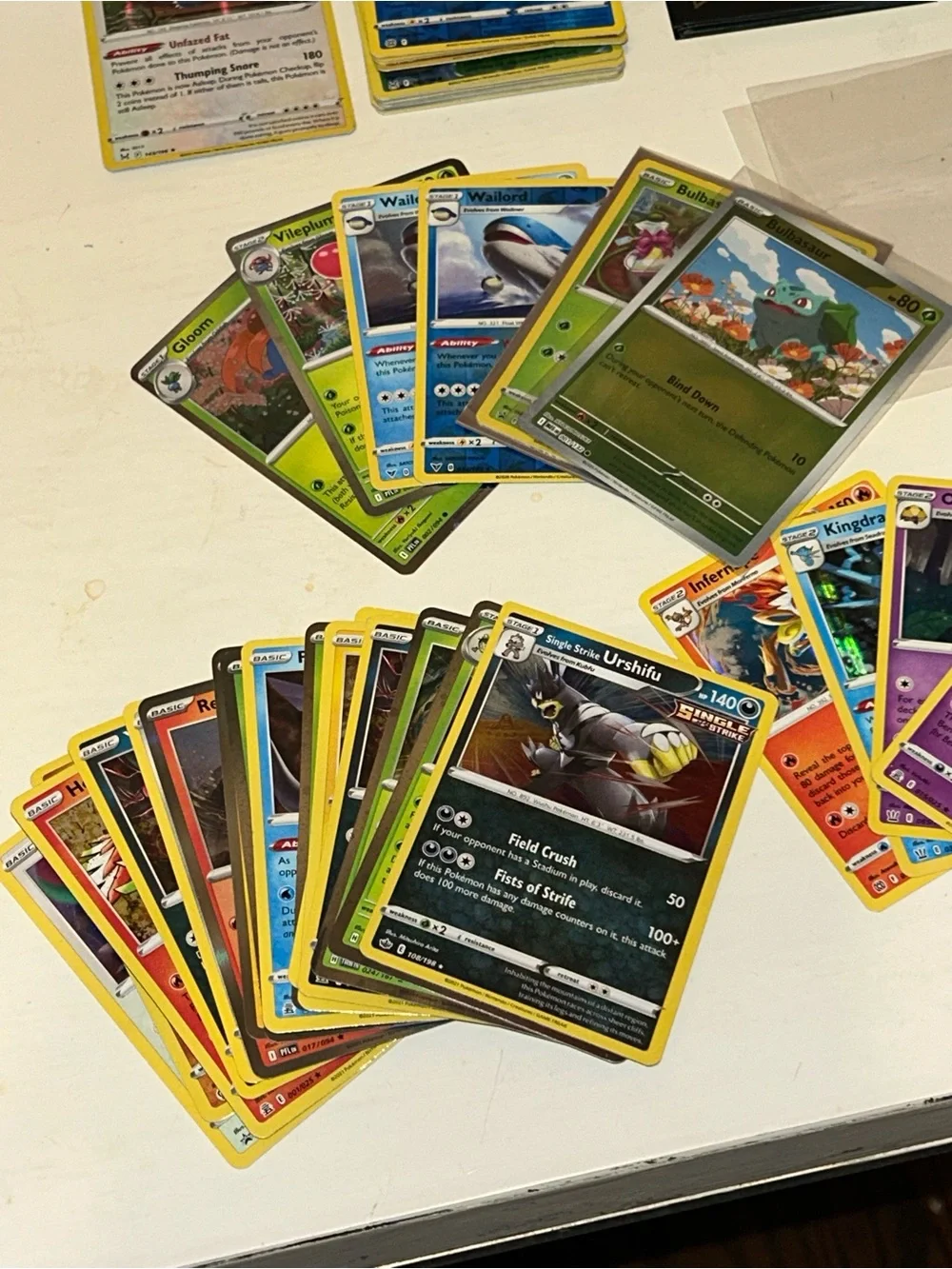 Lot Of 500+ Total Pokémon Cards Including Sleeves And Accessories / 514+ Cards